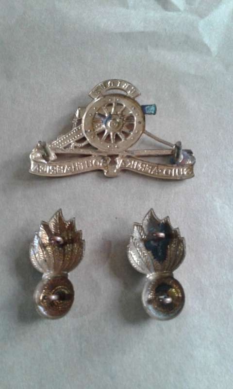 SA Artillery Cap & Collar Badges (post 1959)