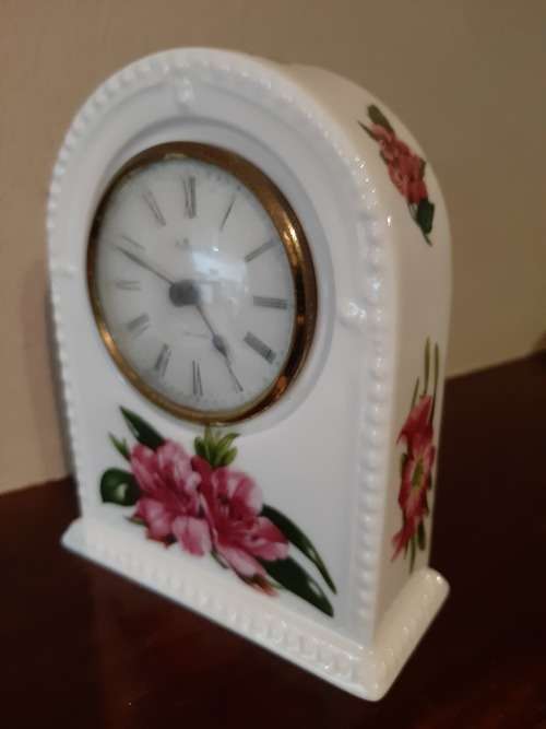 Aynsley fine bone China Clock
