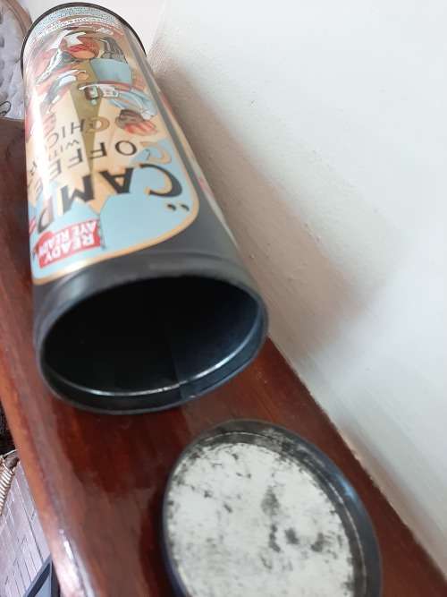"Camp" Coffee Tin