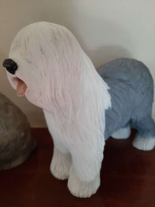 Group of 3 English sheepdogs