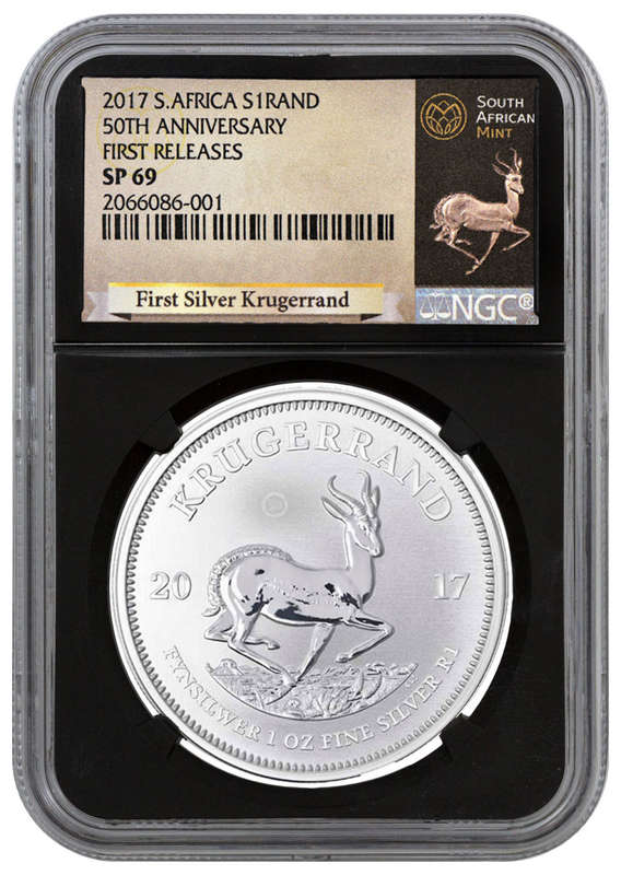 2017 Krugerrand 1oz Fine-Silver, Premium, Uncirculated