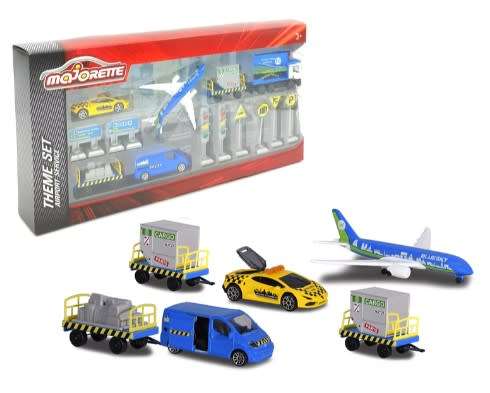Licensed Majorette Airport Playset Big Airport Service Theme Set(12+pcs)