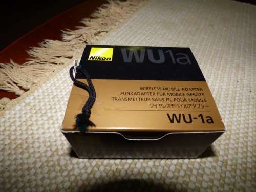 WU-1A wireless mobile adapter. Nikon camera to phone etc wirless image transfer