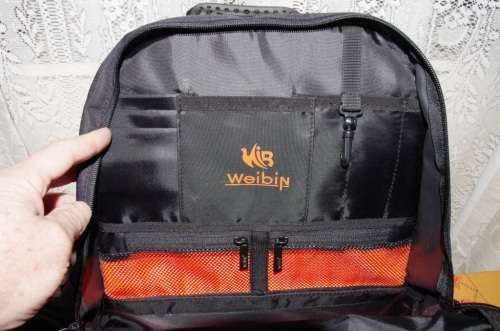 Weibin Camera backpack. media bag, place for camera, lenses, laptop and much more