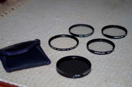 5 filters Kenko marumi Yashika, one bid buys all