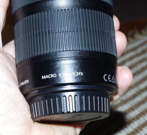 Canon 18-135 IS STM in good condition, caps included, photos show exact lens on sale.