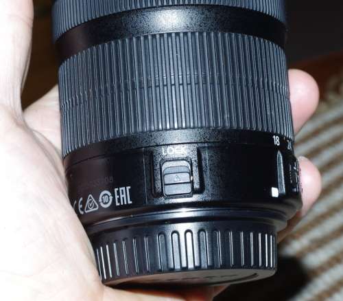 Canon 18-135 IS STM in good condition, caps included, photos show exact lens on sale.