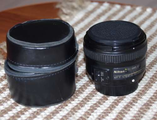 Nikon 1.8 50mm G lens, photos show exact item on sale
