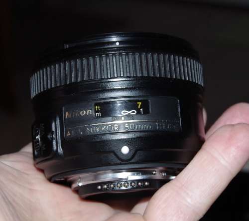Nikon 1.8 50mm G lens, photos show exact item on sale