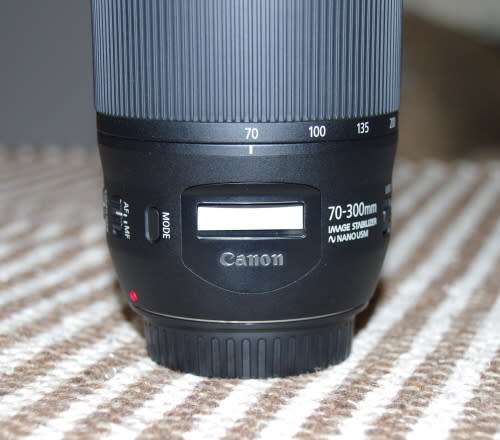 Canon 70-300 USM Nano, photos show exact item on sale, excellent condition.
