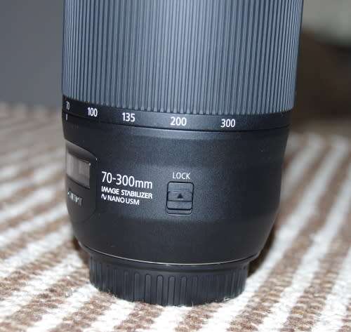 Canon 70-300 USM Nano, photos show exact item on sale, excellent condition.