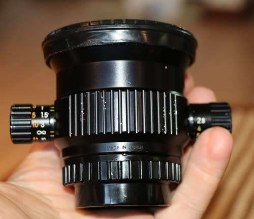 Nikon Nikonos underwater lens, 20mm 2.8, photos show exact item on sale, glass is clean.