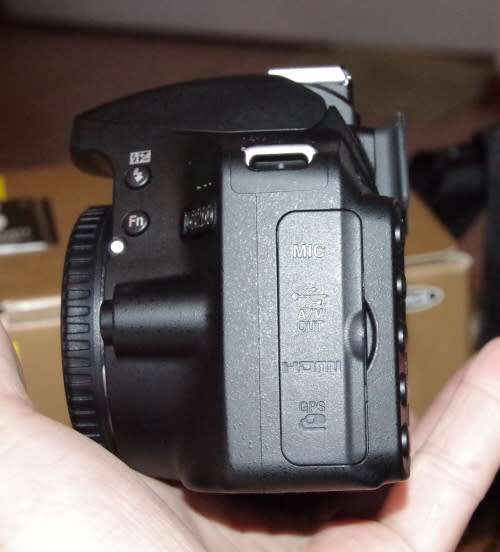 Nikon D3200 body in top like new condition, shutter count of 1000, photos show exact item
