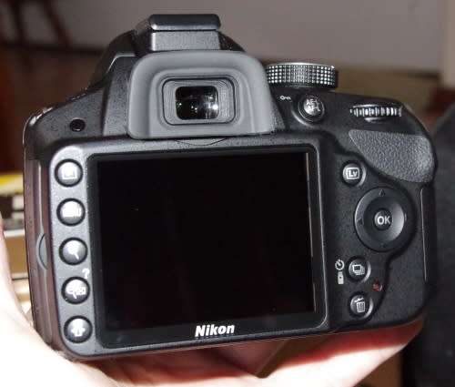 Nikon D3200 body in top like new condition, shutter count of 1000, photos show exact item