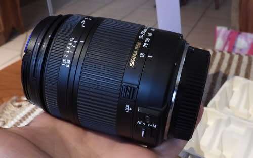 Sigma for Pentax 18-250 HSM, photos show exact item, excellent condition.