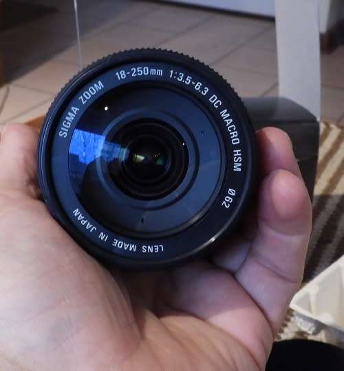 Sigma for Pentax 18-250 HSM, photos show exact item, excellent condition.