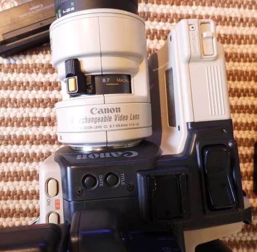 Canovision Hi 8 Ex1 video camera, please read description.