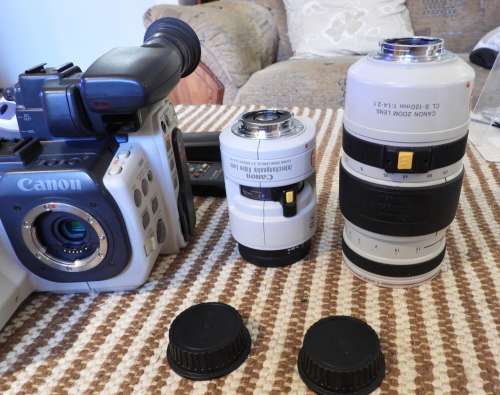 Canovision Hi 8 Ex1 video camera, please read description.