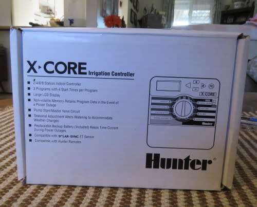 X core irrigation timer, brand new unused, photos shaow exact item on sale