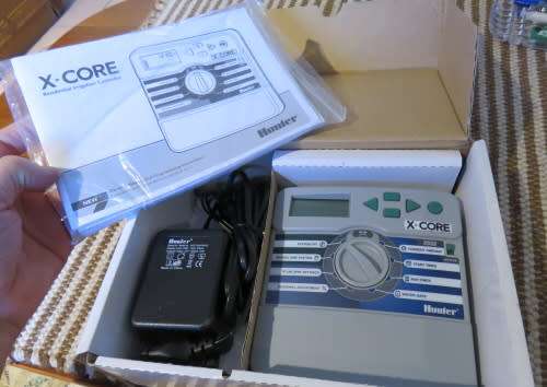 X core irrigation timer, brand new unused, photos shaow exact item on sale
