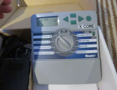X core irrigation timer, brand new unused, photos shaow exact item on sale