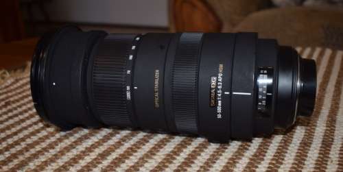 Sigma for Sony 50-500 Image Stabilised lens, photos show exact item, works perfectly,