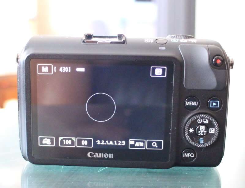 Canon EOS M with 22mm stm lens, Mint condition, photos show exact item on sale