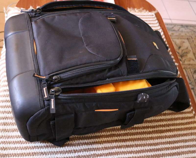Case Logic backpack camera bag, photos show exact item on sale, excellent condition, laptop slot.