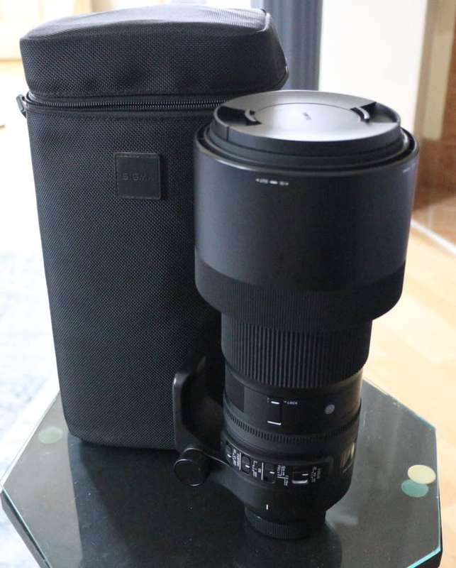 Sigma for Nikon 150-600 Contempary lens, photos show exact item on sale, beautiful lens very sharp