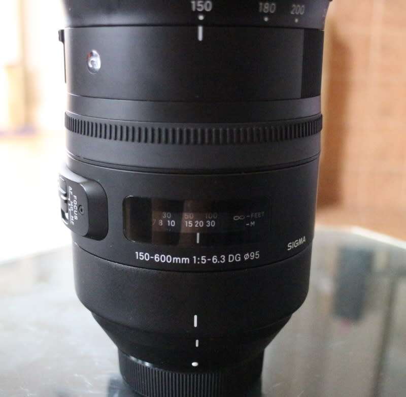 Sigma for Nikon 150-600 Contempary lens, photos show exact item on sale, beautiful lens very sharp