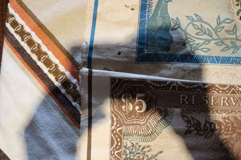 Rhodesian printed money banners, please read description.