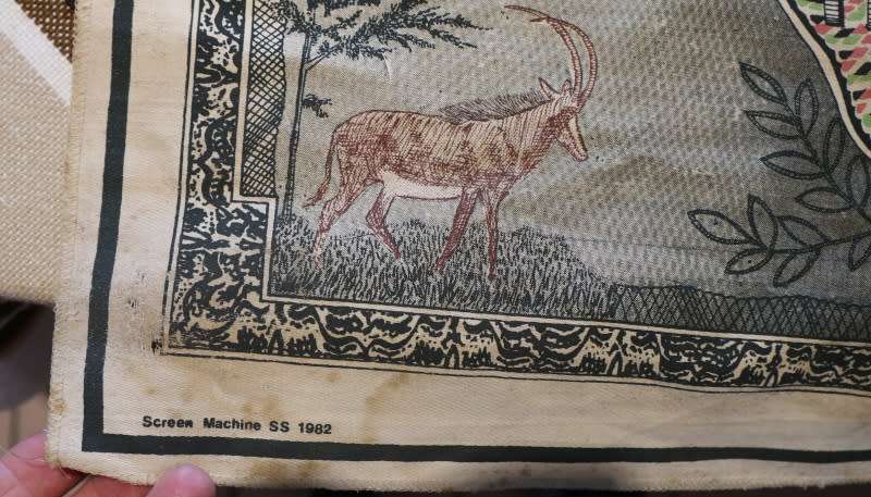 Rhodesian printed money banners, please read description.