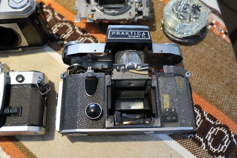 Large collection of camera spares, please study photos, spares only none of these items are complete