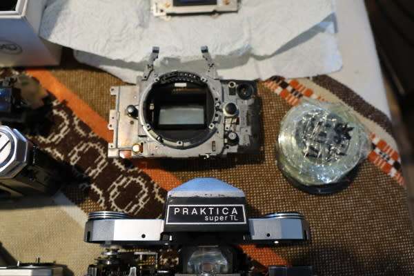 Large collection of camera spares, please study photos, spares only none of these items are complete
