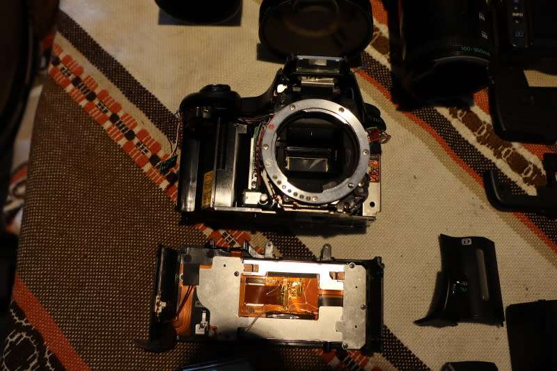 Large collection of camera spares, please study photos, spares only none of these items are complete