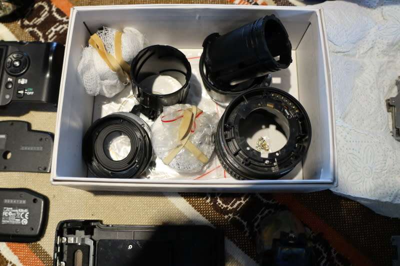 Large collection of camera spares, please study photos, spares only none of these items are complete