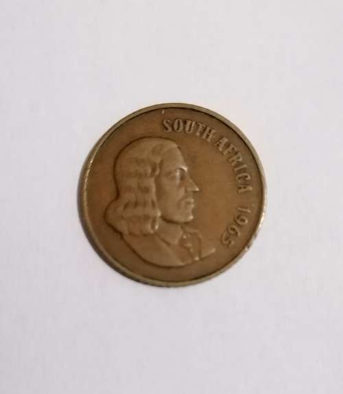 1965 South African 2c coin