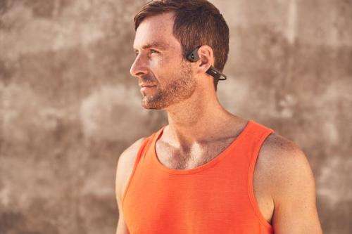 Aftershokz Trekz Air Open Ear Wireless Bone Conduction Headphones Slate Grey AS650SG