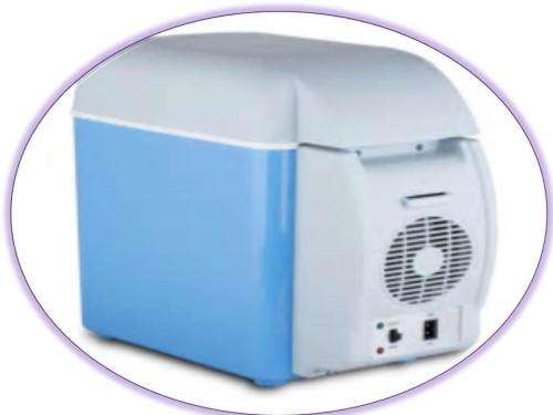 7.5L 12V Portable Fridge Cooler Warmer Car Truck Refrigerator Freezer Fridge-Blue
