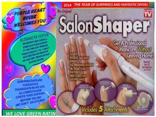 PROFESIONAL SALON SHAPER MANICURE MACHINE WITH 5 ATTACHMENTS