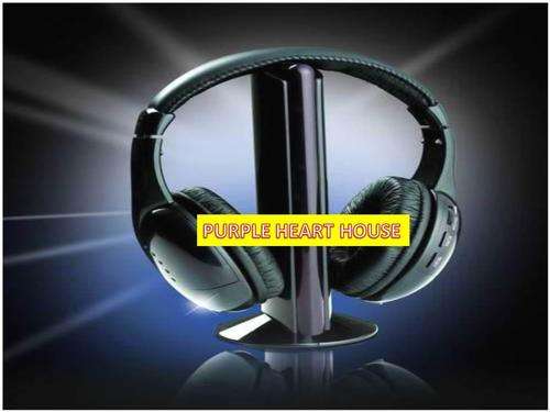 POPULAR FIVE IN ONE WIRELESS HEADPHONES WITH FM RADIO