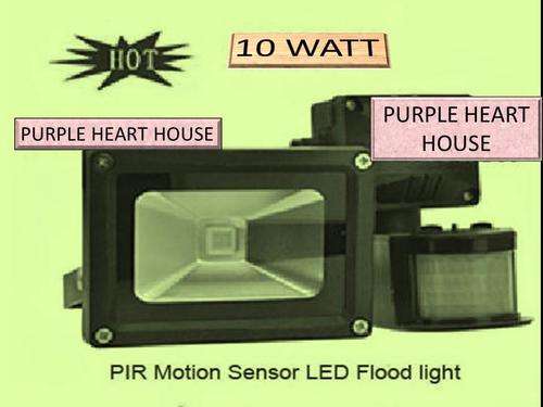 10 WATT PIR MOTION SENSOR LED FLOOD LIGHT(90% ENERGY SAVING)