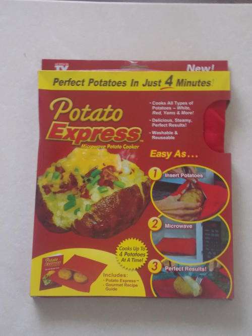 POTATOE EXPRESS MICROWAVE POTATOES IN 4 MIN