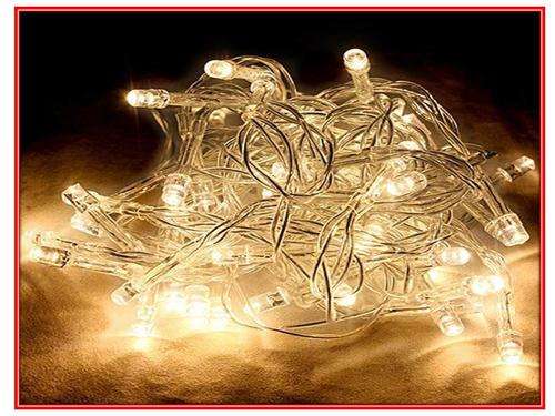 10M   WHITE FAIRY LED STRING LIGHTS