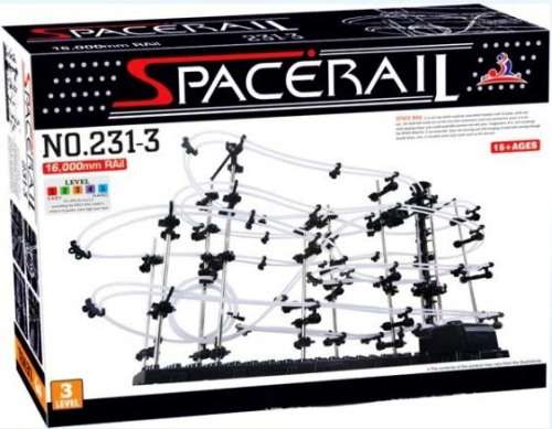 Bargain!! Level 3 Space Rail Marble Roller Coaster with Steel Balls. Perfect gift for hours of fun!!