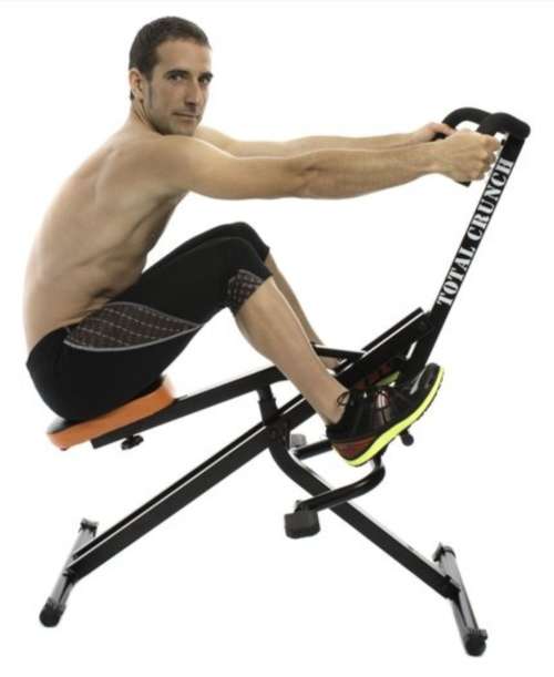 Total Crunch total body workout exercise machine