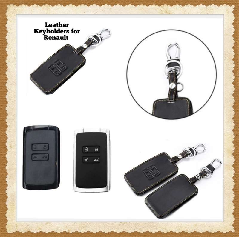 Renault key card holders leather