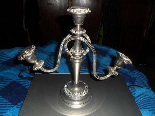 Silver plated Candle holder