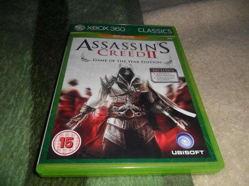 ASSASSINS CREED 2 X BOX EXCELLENT CONDITION