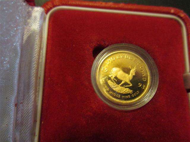 Kruger rand 1993 22ct Gold